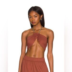 WeWoreWhat Bandana Wrap Top Size Medium